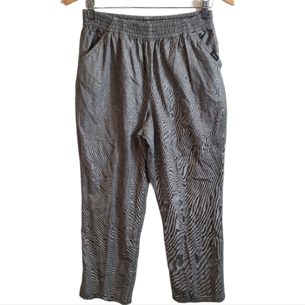 Chic Cotton Pants Causal Elastic Waist Preppy Bottoms
